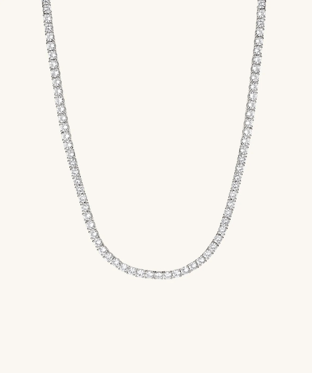 3mm Tennis Necklace