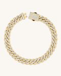 8mm Monaco Cuban Bracelet