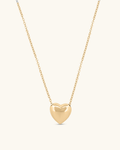 Puffed Up Heart Necklace