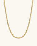 14K Gold 2.7mm Diamond Cut Lite Round Wheat Chain