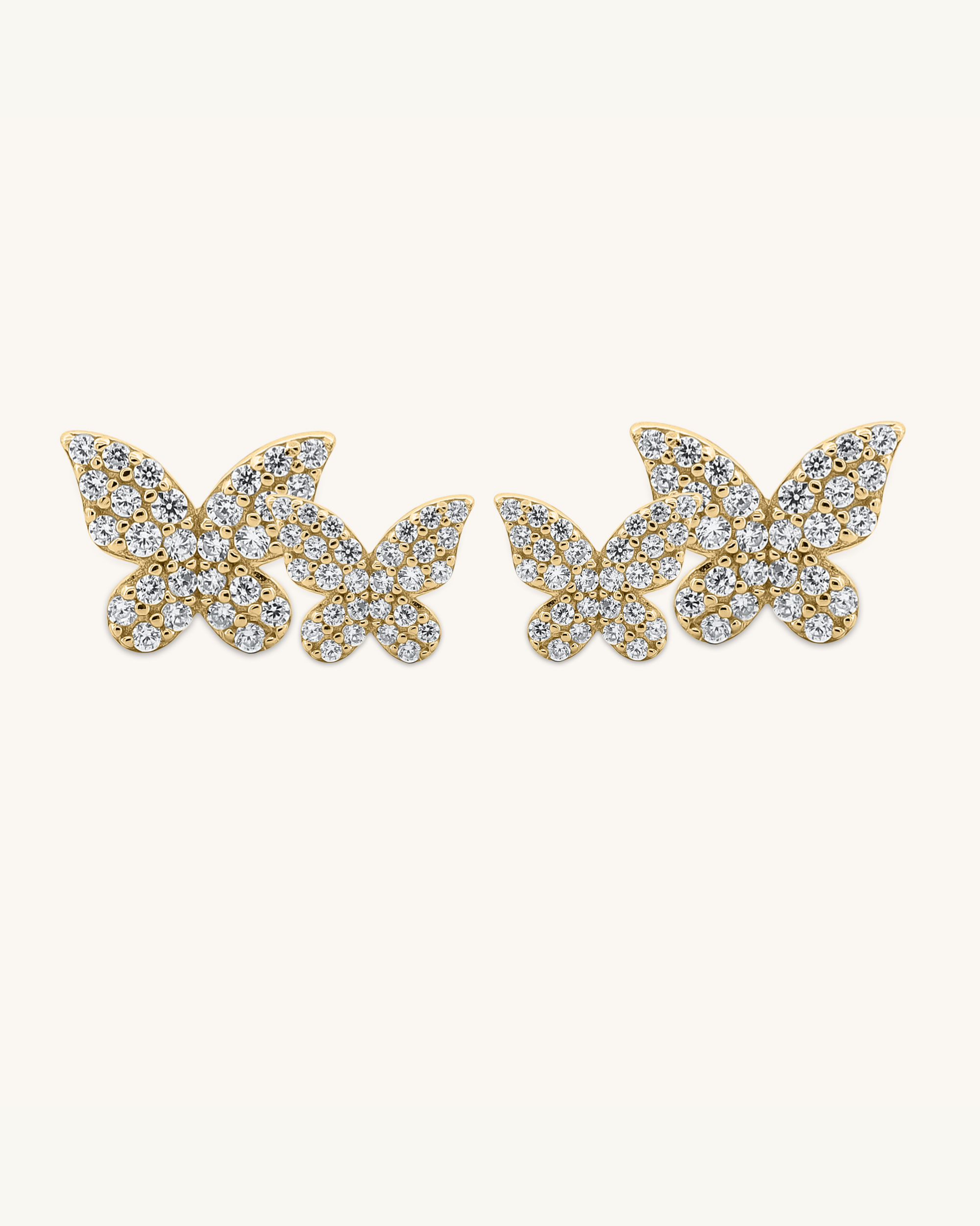 Petite Butterfly Studs
