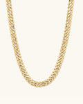 14K Gold 9.5mm Lite Miami Cuban