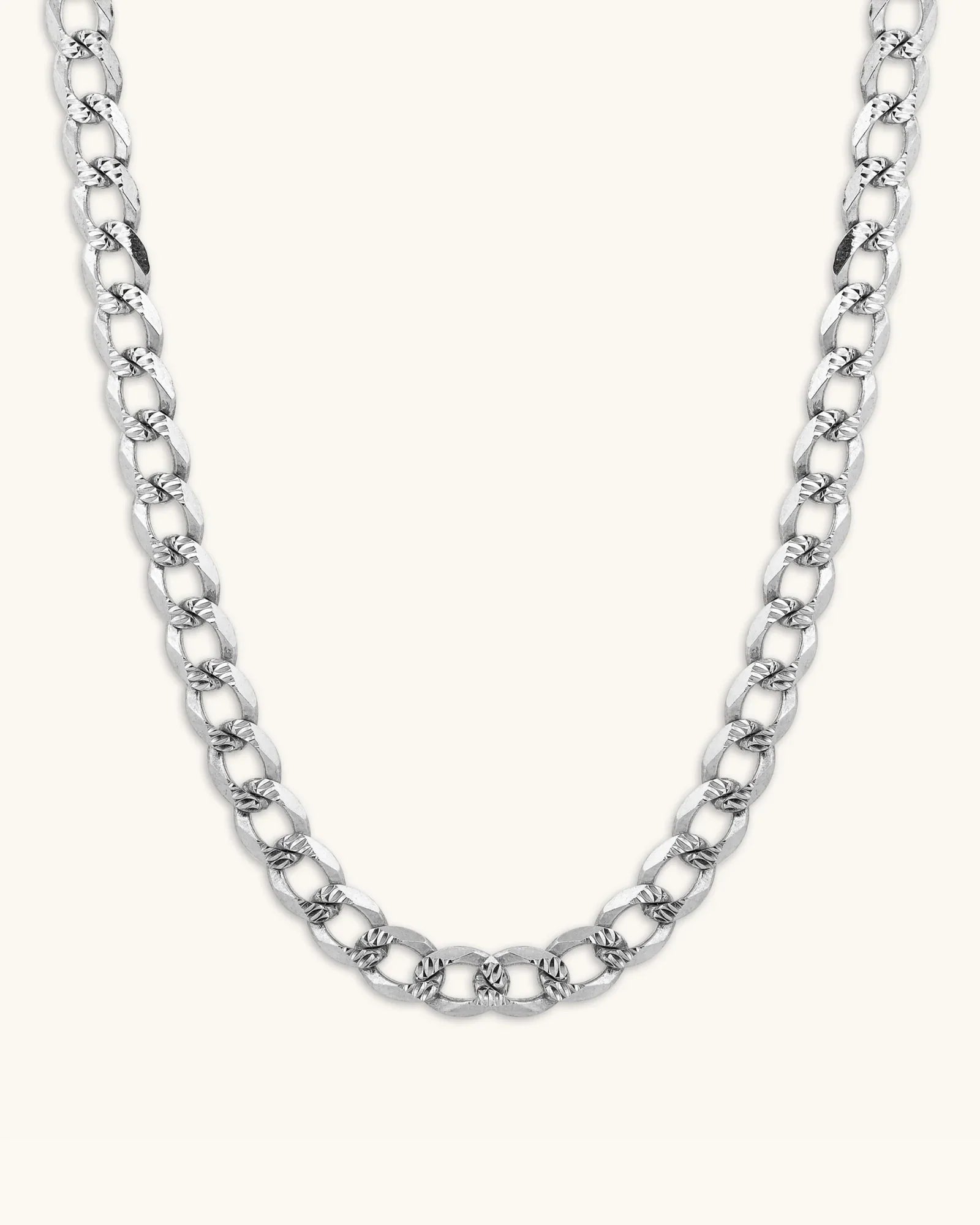 6mm Diamond Cut Cuban Chain