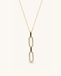 Paperclip Charm Necklace