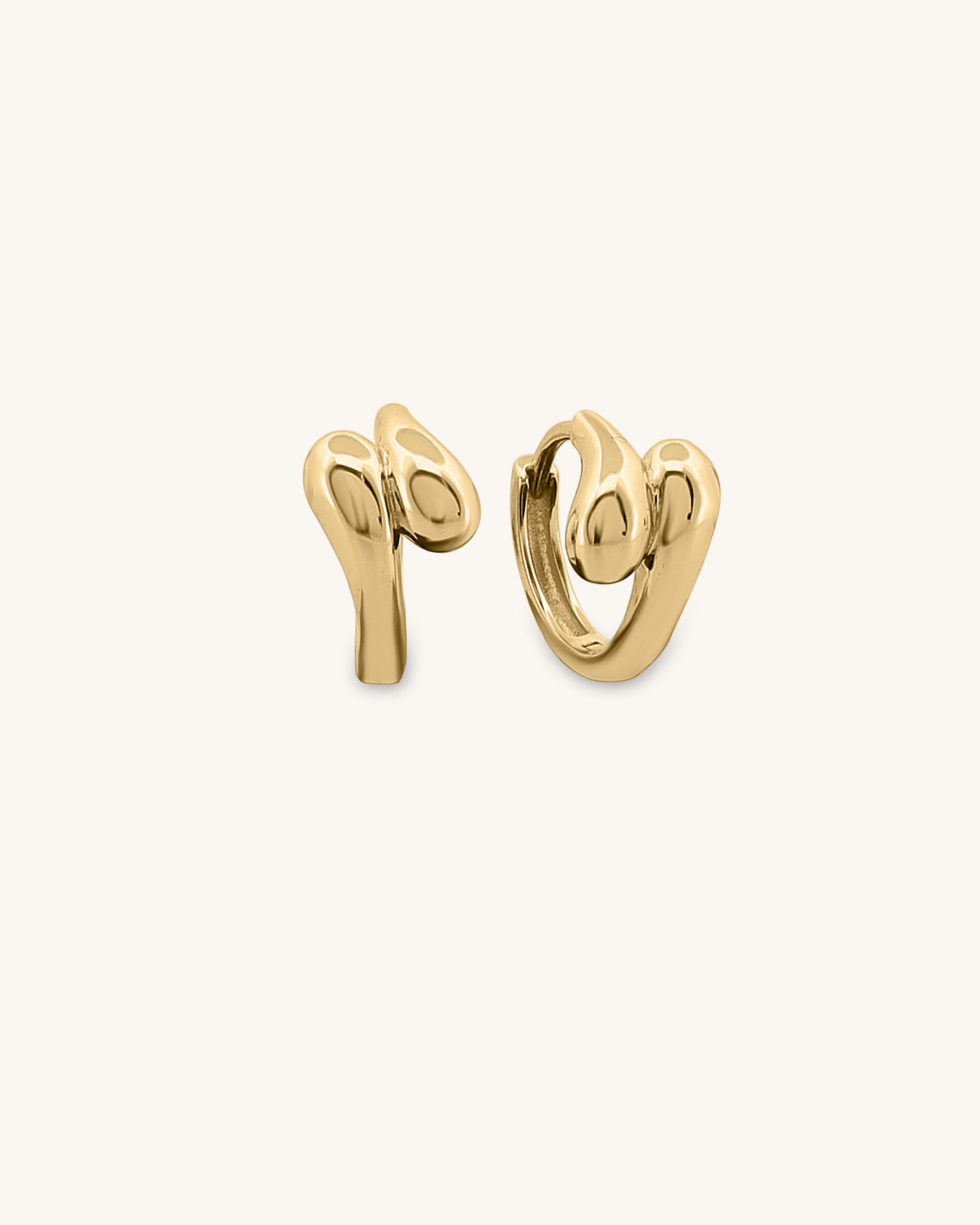 Teardrop Hoops