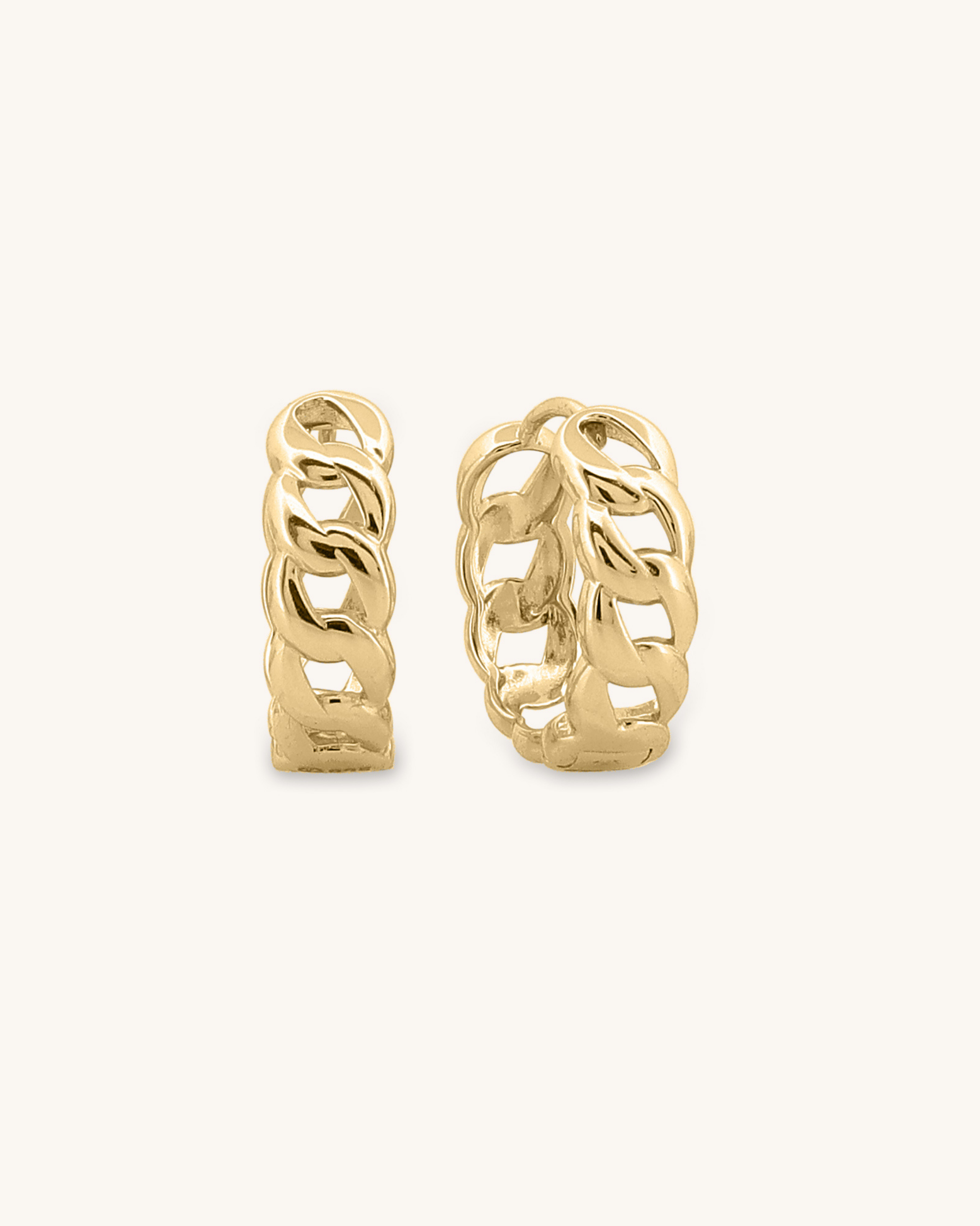 Plain Cuban Hoops