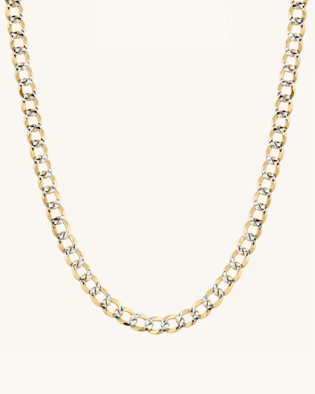 4mm Diamond Cut Cuban Chain