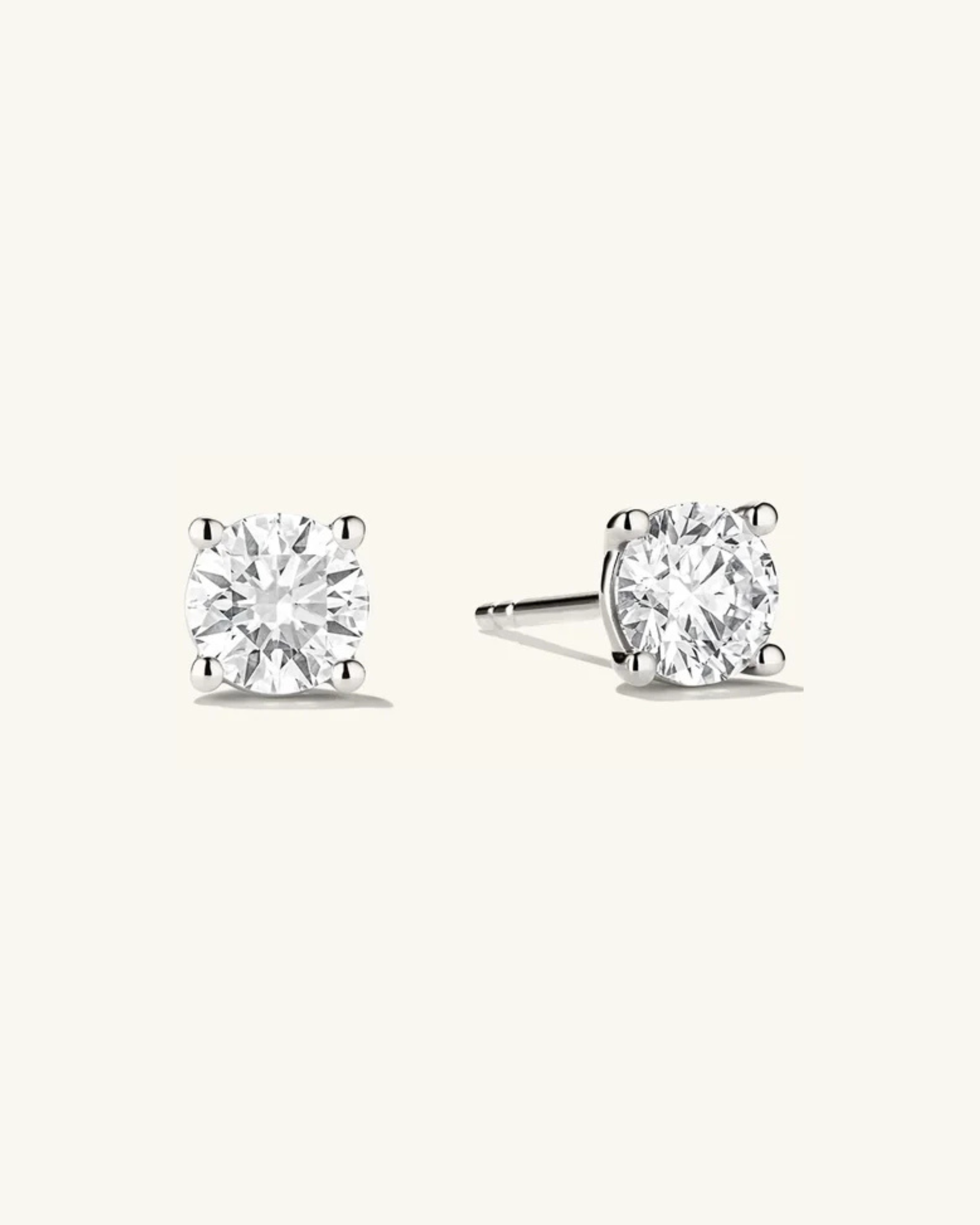 1.17 ct. (6mm) ct. Studs