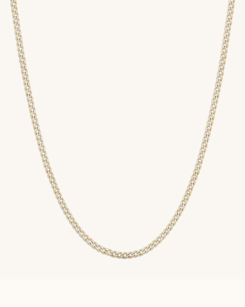 2mm Diamond Cut Cuban Chain