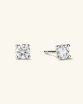 0.78 ct. (5mm) Moissanite Studs