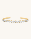 Baguette Cut Bangle Bracelet