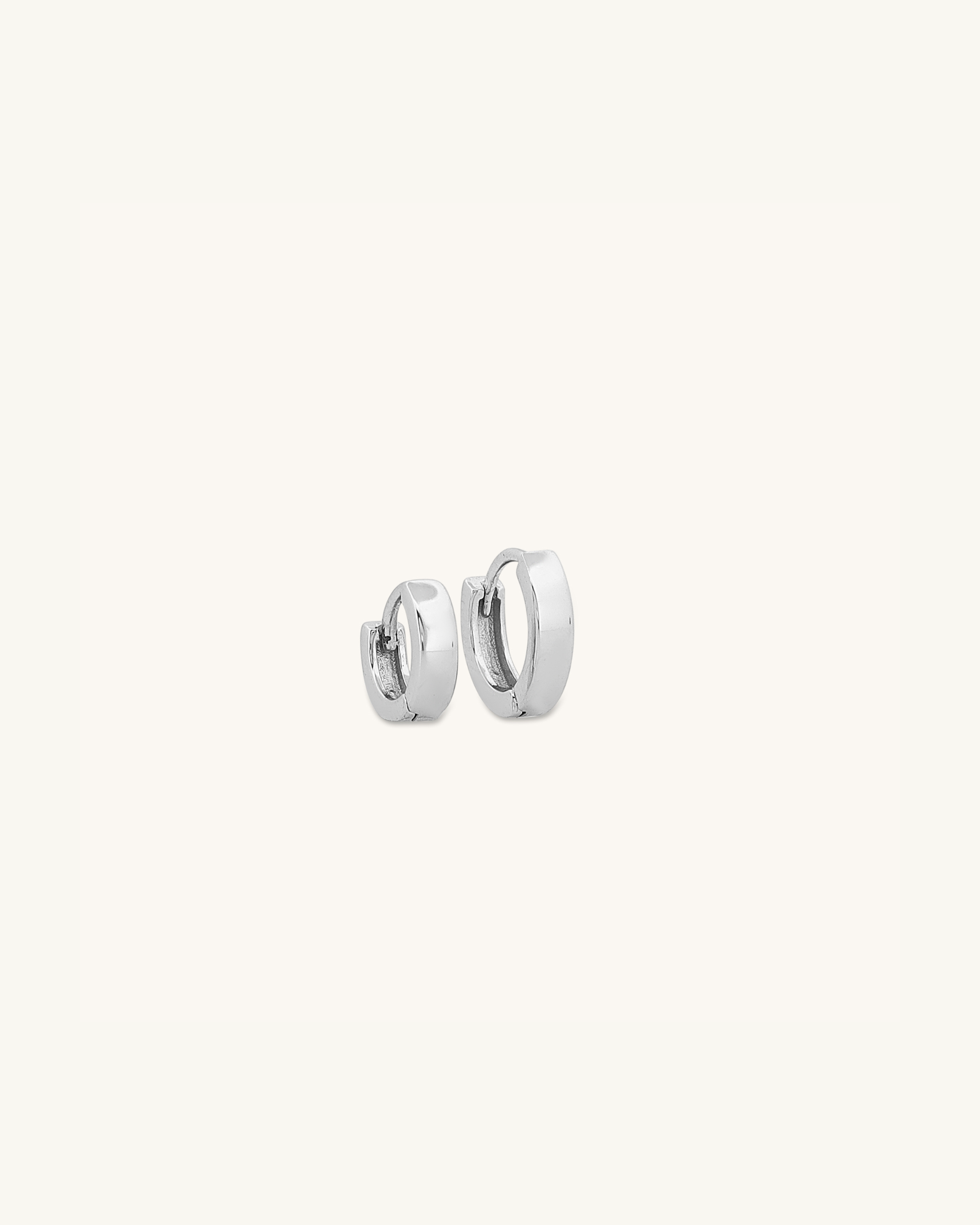 Plain Hoop Earrings