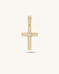 Wavy Cross Pendant