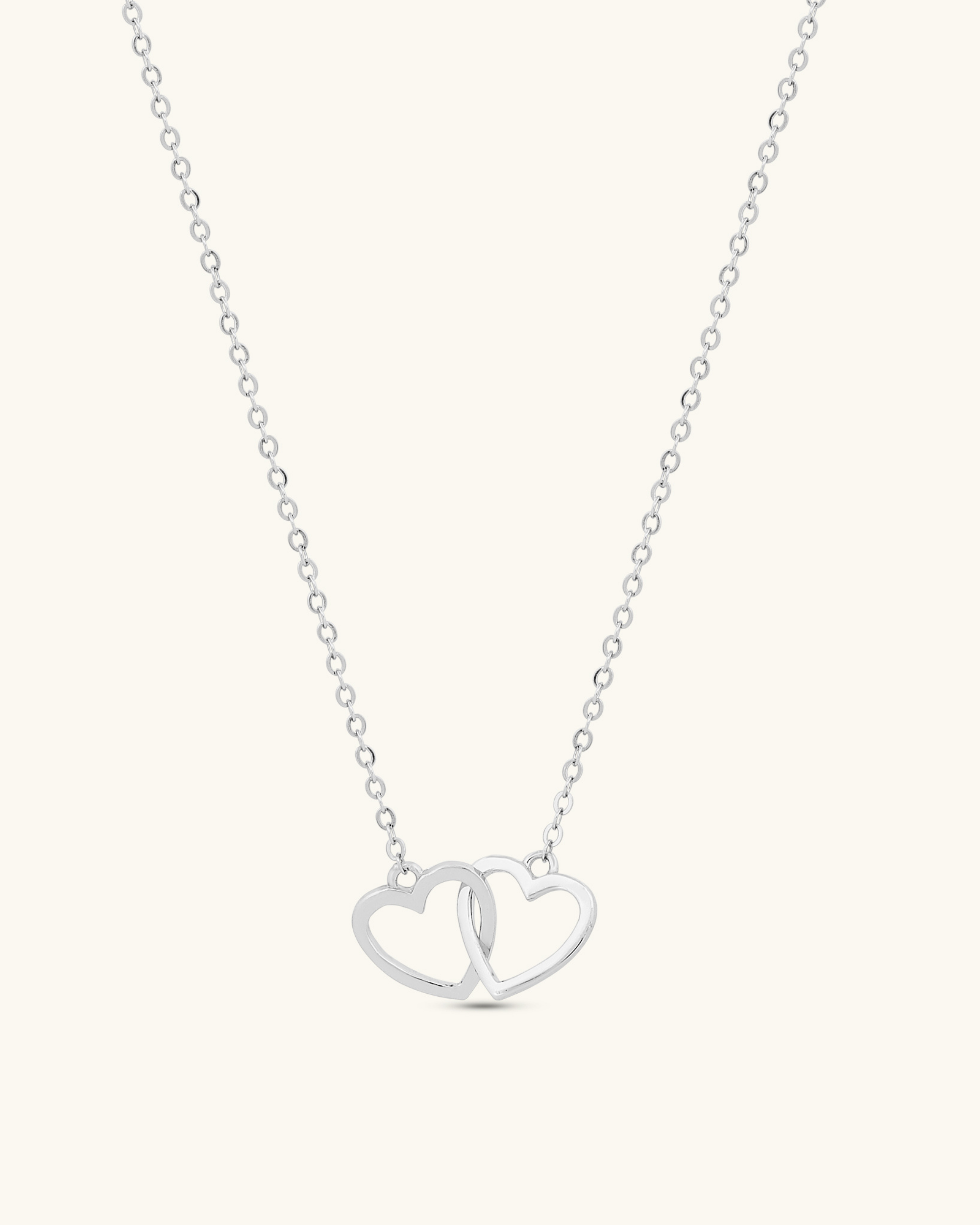 Double Heart Necklace