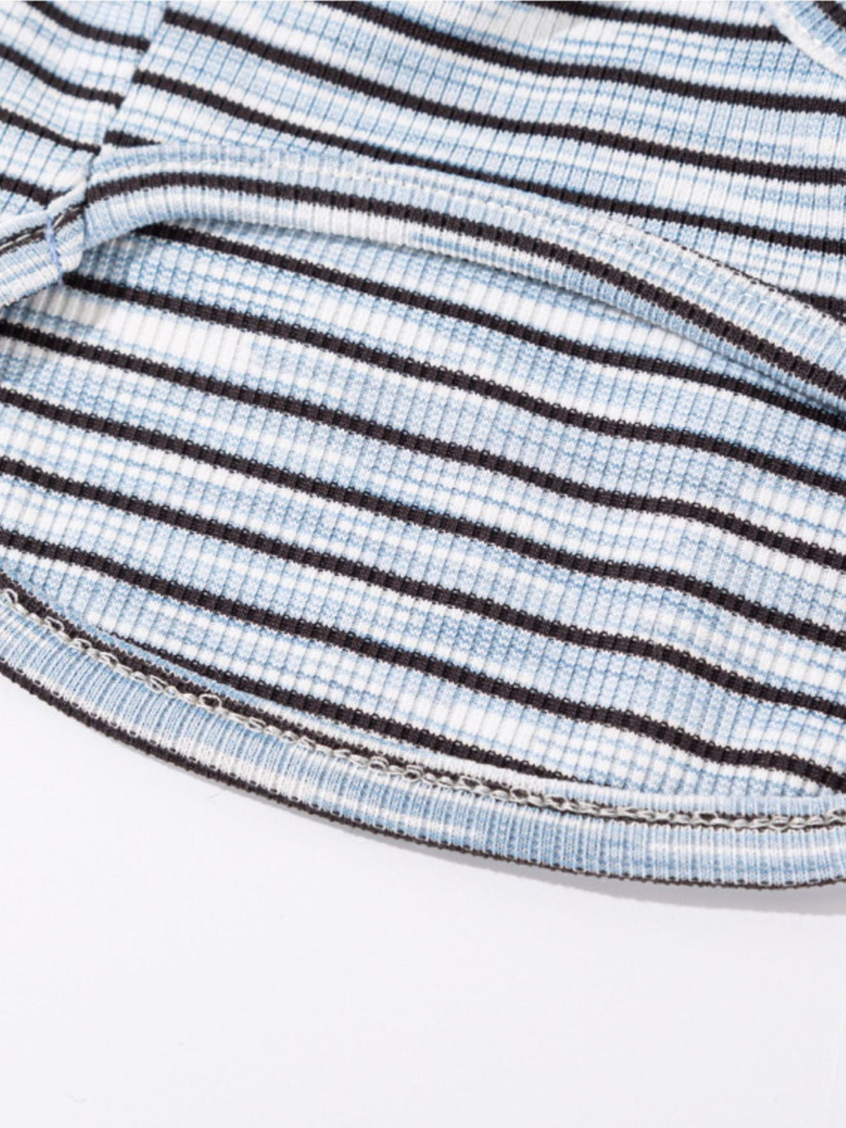 Striped Tied Pet Top