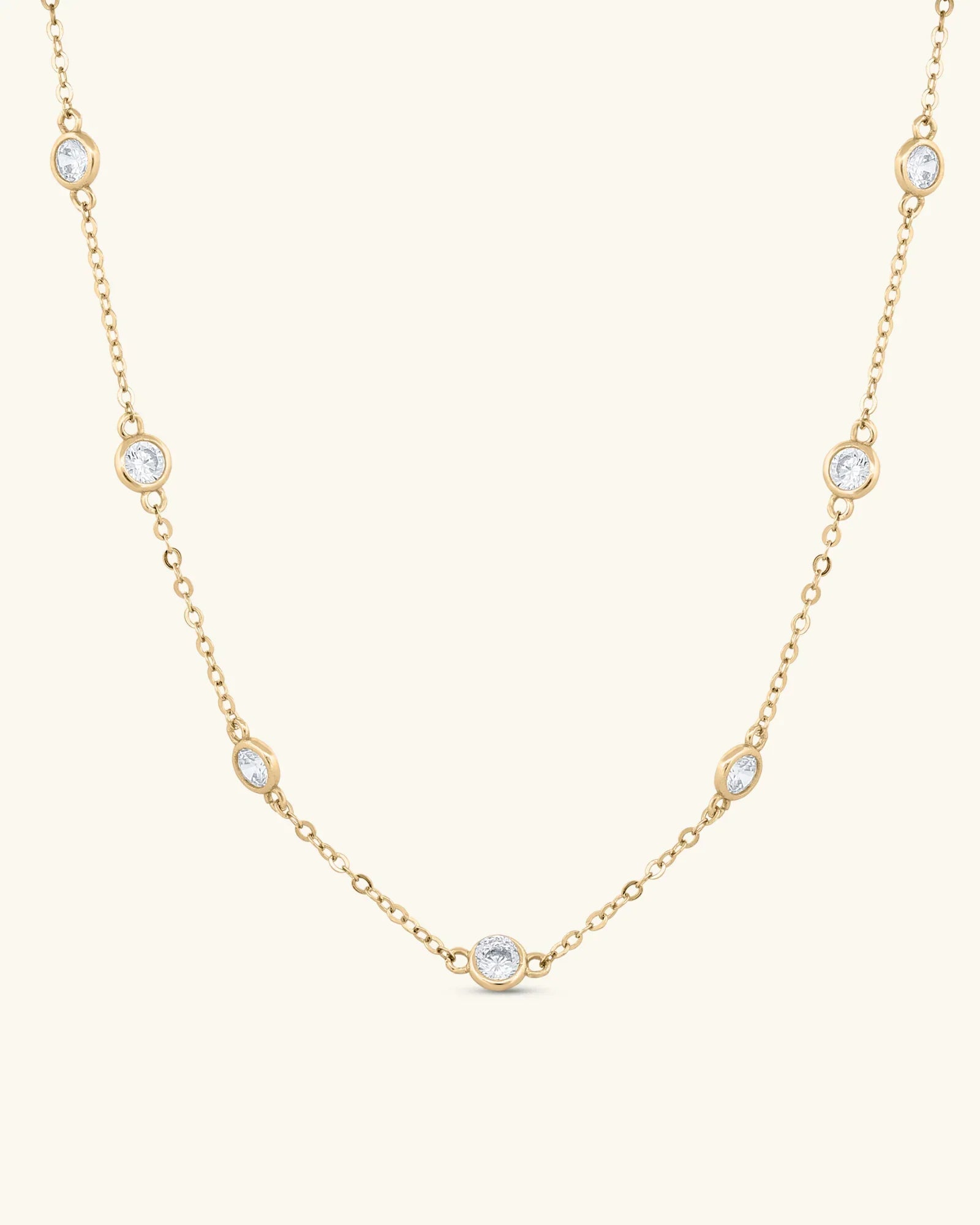 .25ct Diamonds by the Yard Necklace