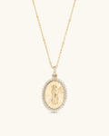 Halo Mother Mary Necklace