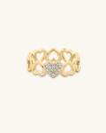Eternity Hearts Ring