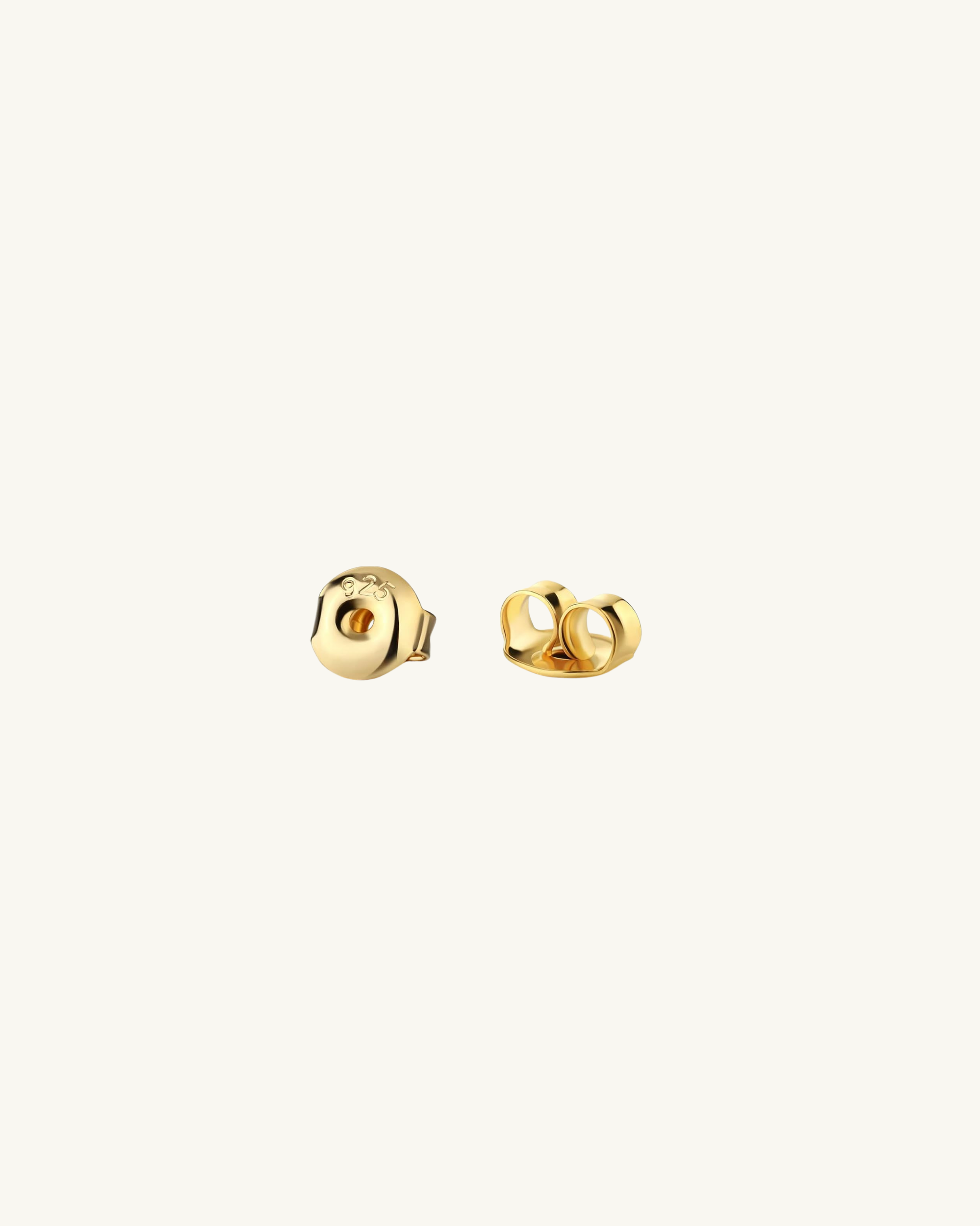 Pave Stone Heart Studs