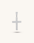 Iced Out Cross Pendant