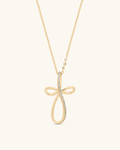 Loop Cross Necklace