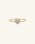 Heart Beads Ring