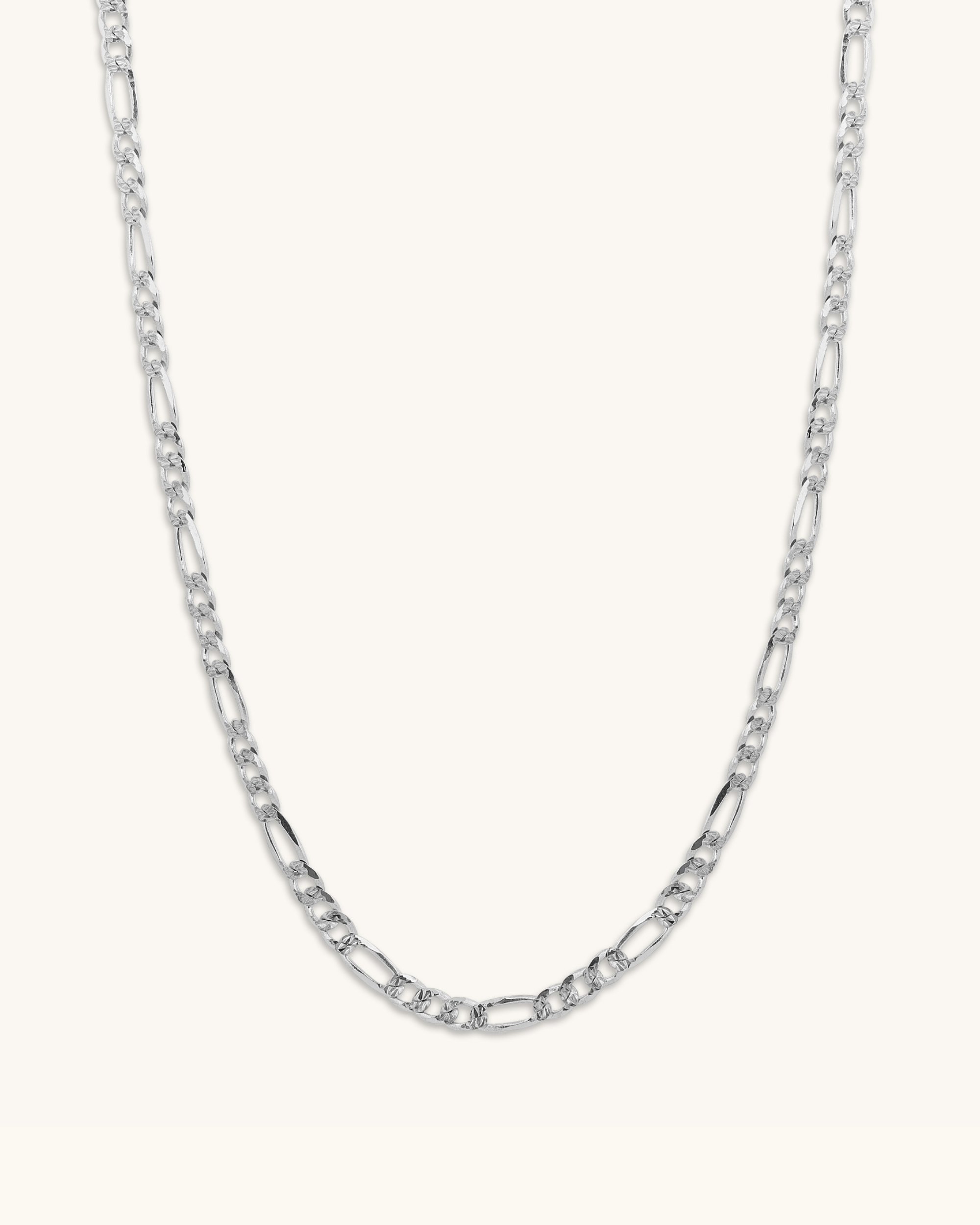 2mm Diamond Cut Figaro Chain