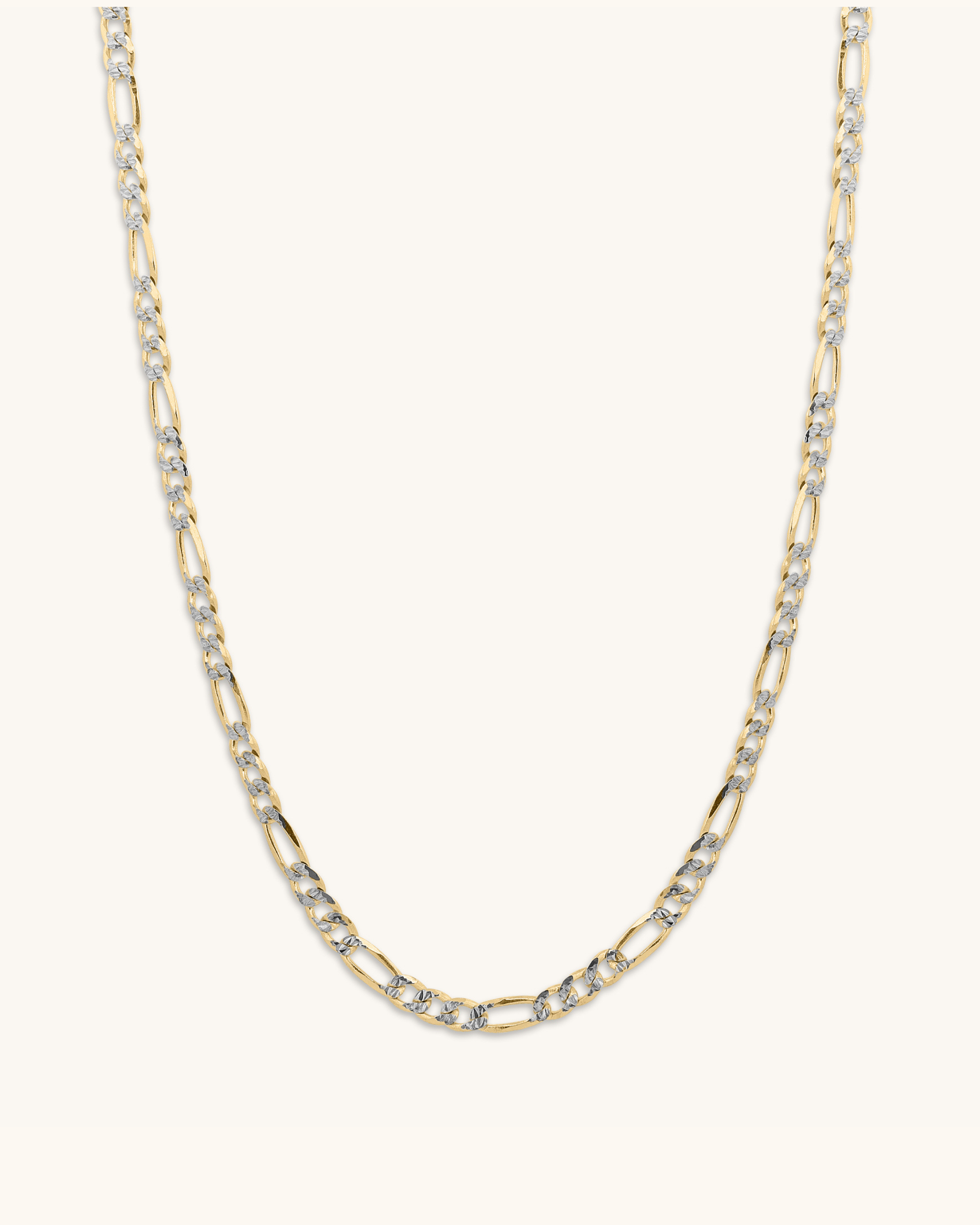 2mm Diamond Cut Figaro Chain