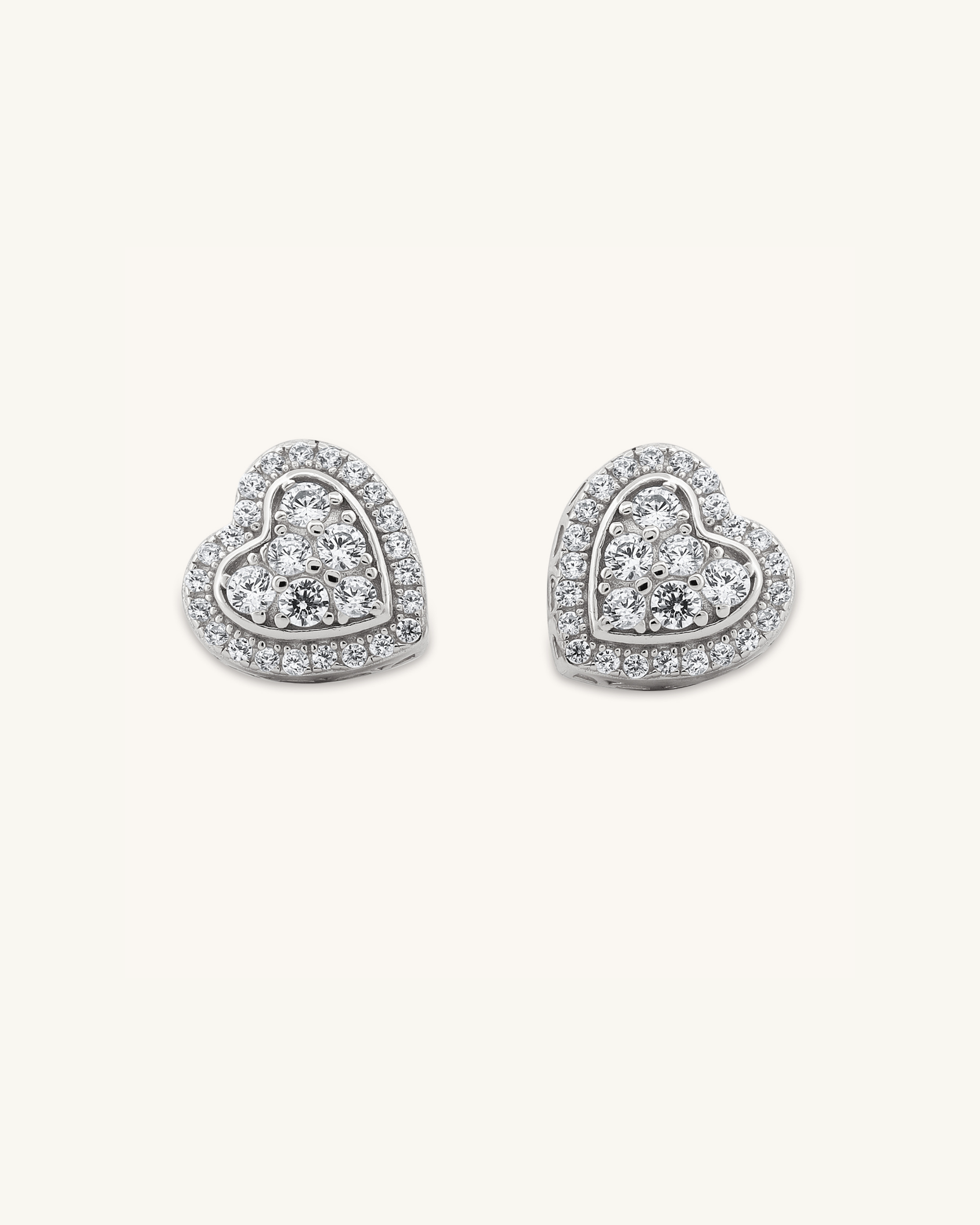 Heart Studs