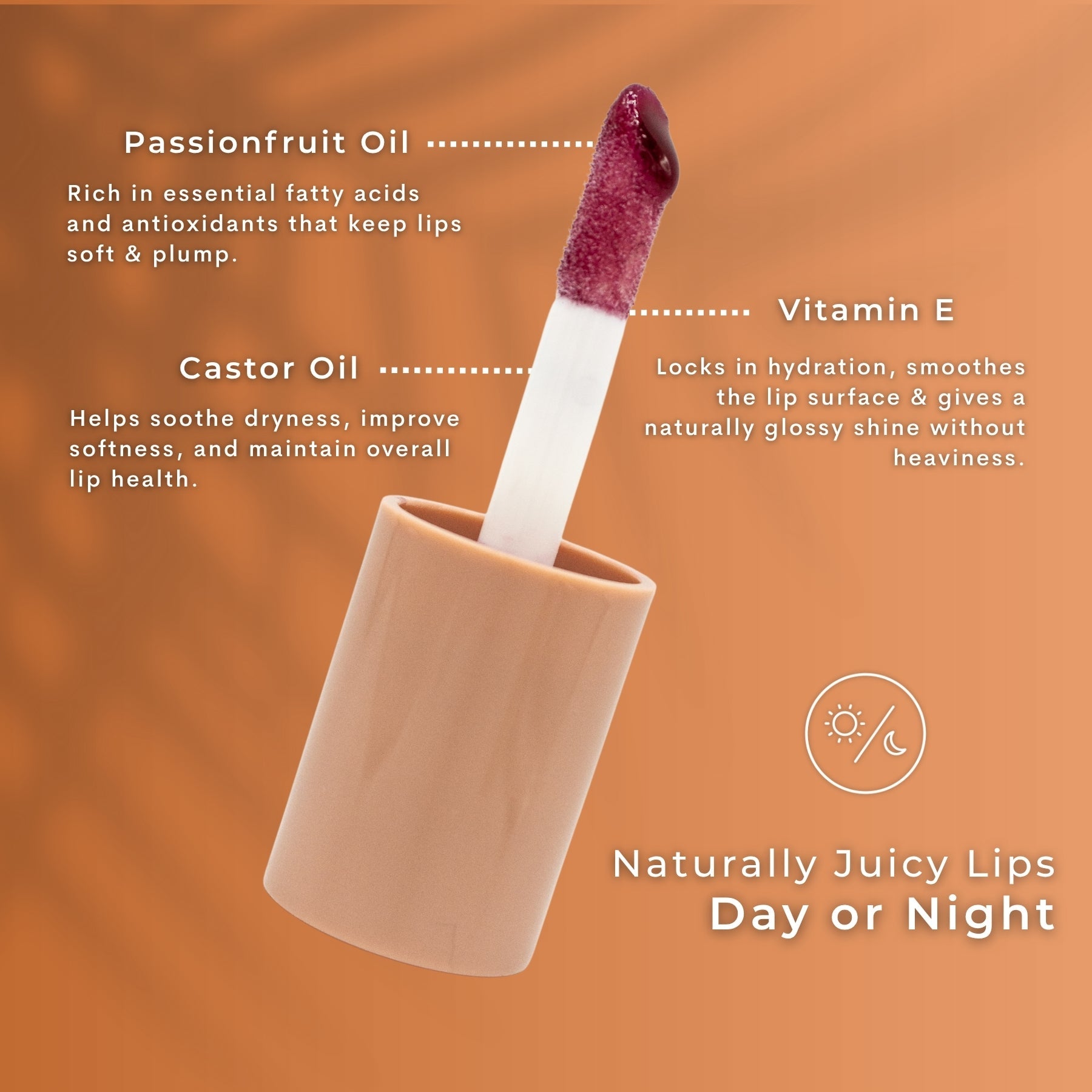 Tierra - Passionfruit Oil Lip Gloss