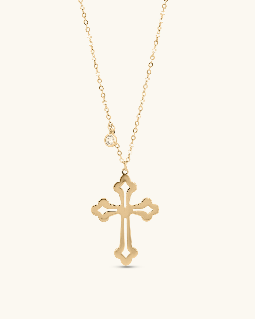 Fleury Cross Necklace