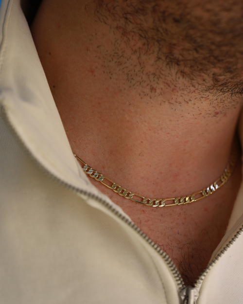 3mm Flat Figaro Chain