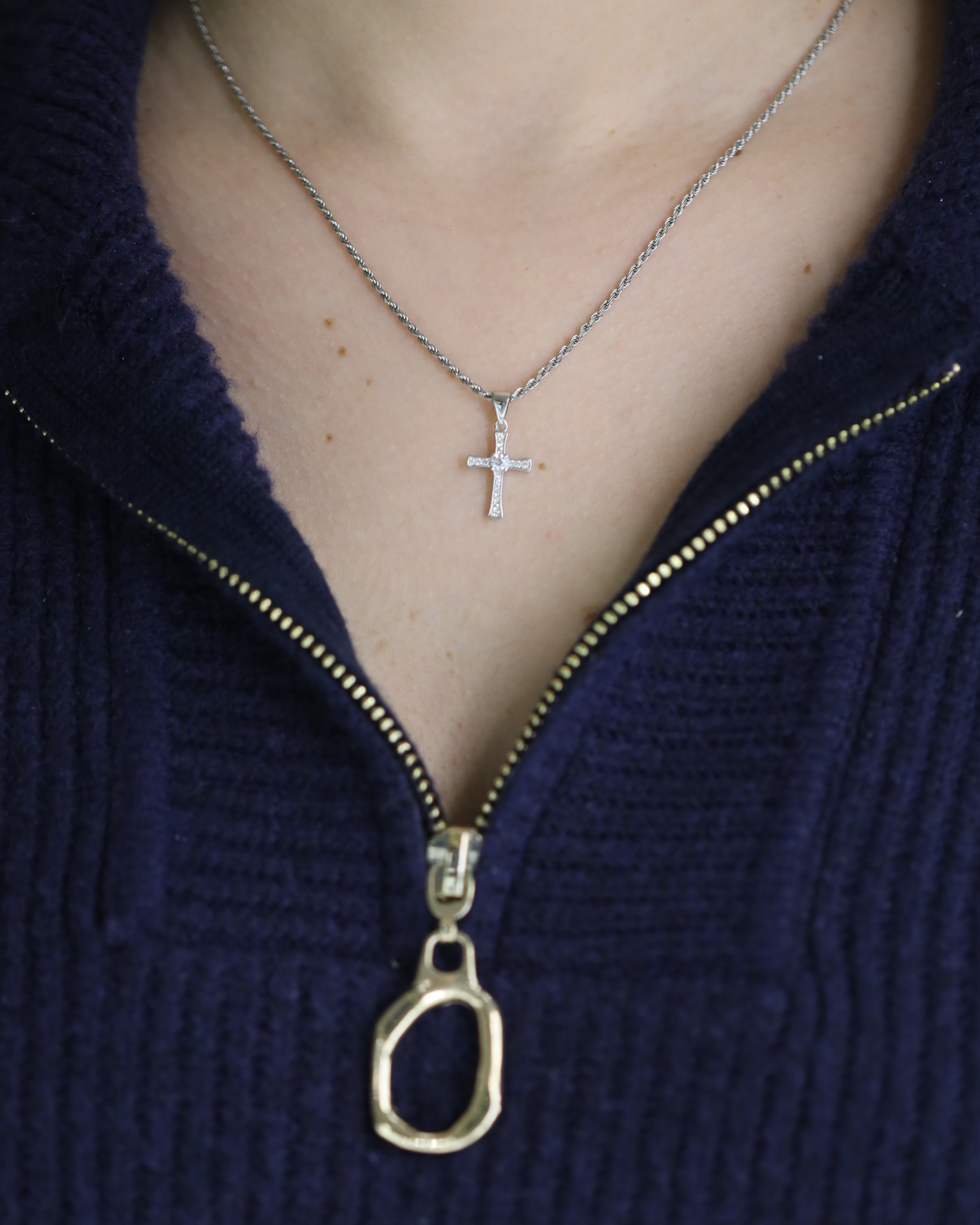 Petit Cross Pendant