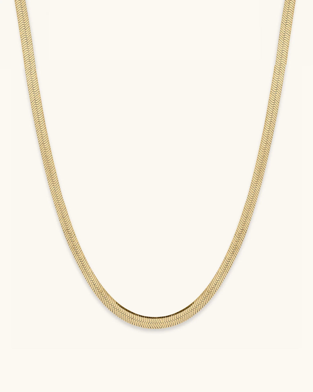 14K Gold 2.8mm Imperial Herringbone Chain